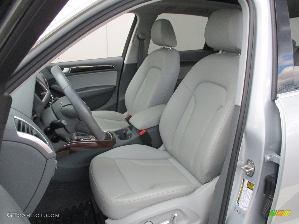 2013 Q5 2.0 TFSI quattro - Ice Silver Metallic / Black photo #12