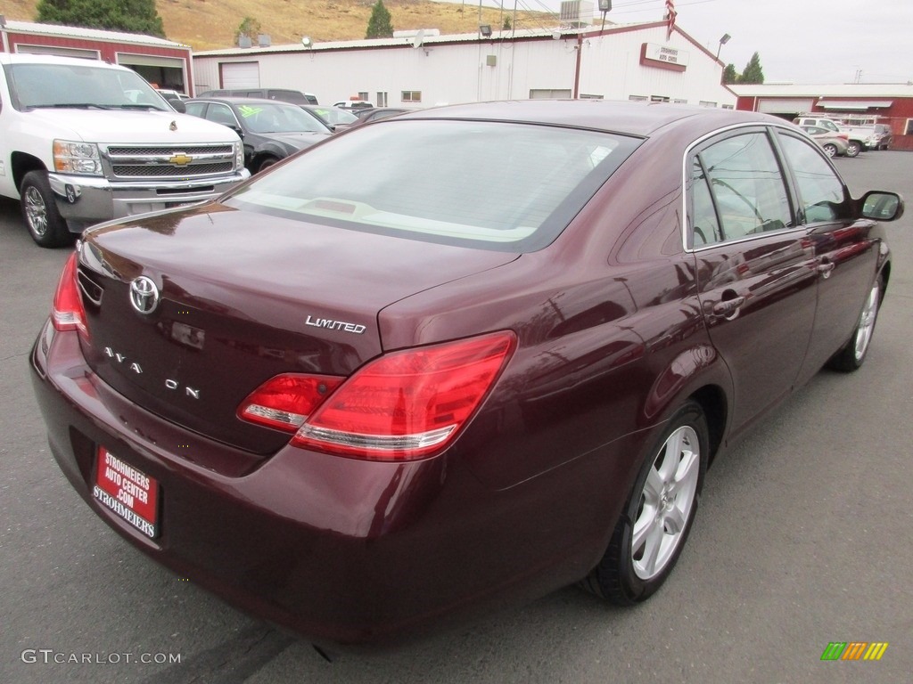 2006 Avalon XLS - Cassis Red Pearl / Ivory photo #7