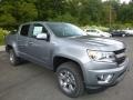 Satin Steel Metallic 2018 Chevrolet Colorado Z71 Crew Cab 4x4 Exterior