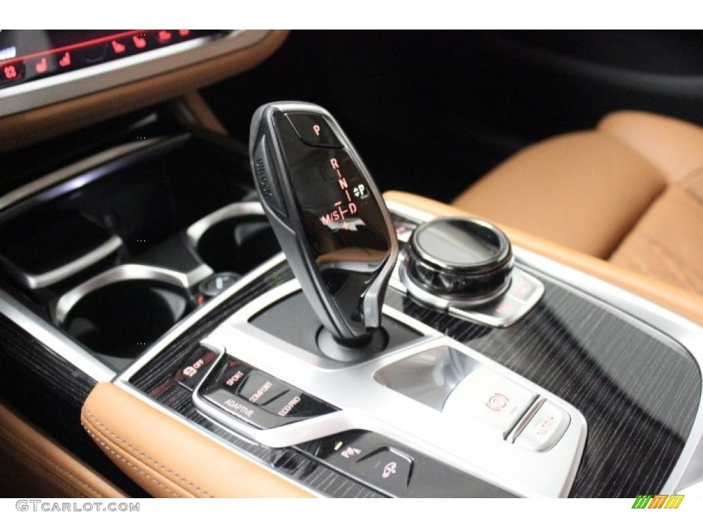 2018 7 Series 740i Sedan - Mineral White Metallic / Cognac photo #17