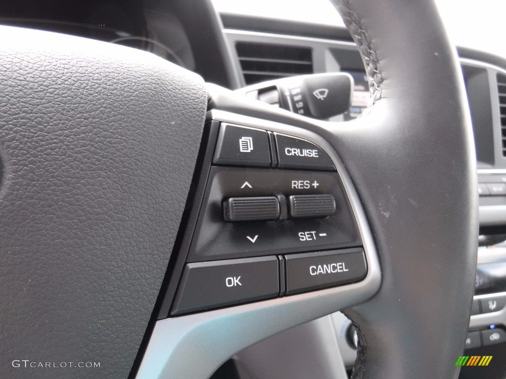 2017 Elantra Limited - Lakeside Blue / Gray photo #24