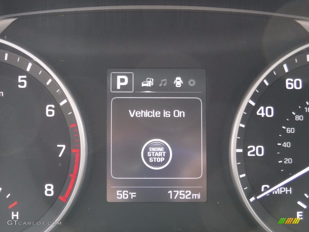 2017 Elantra Limited - Lakeside Blue / Gray photo #30