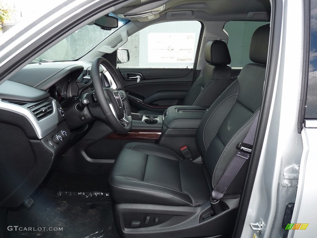 Jet Black Interior 2017 GMC Yukon XL SLT 4WD Photo #122633512