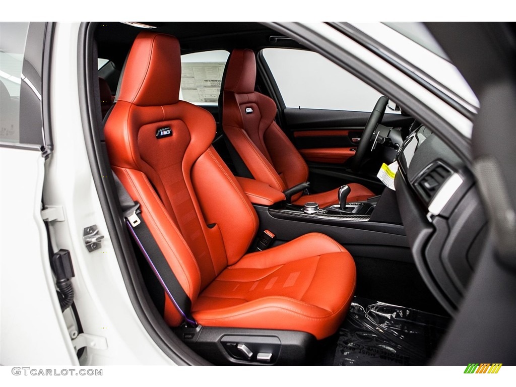 Sakhir Orange/Black Interior 2018 BMW M3 Sedan Photo #122634190