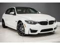 Alpine White 2018 BMW M3 Sedan Exterior