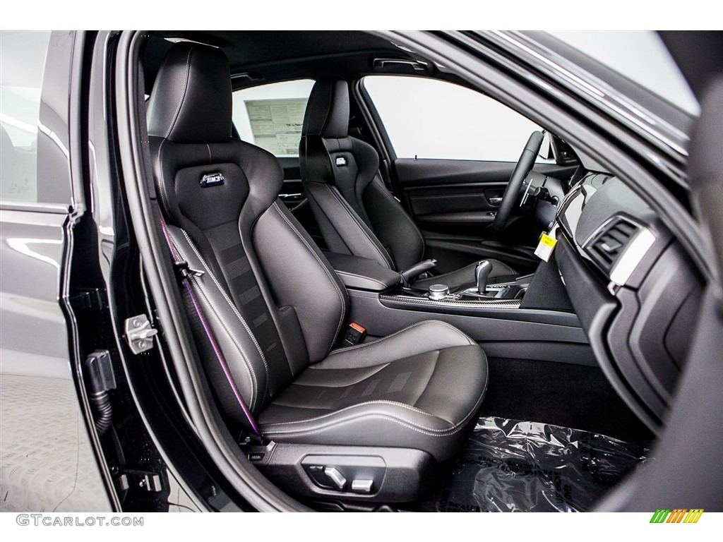 2018 M3 Sedan - Black Sapphire Metallic / Black photo #2