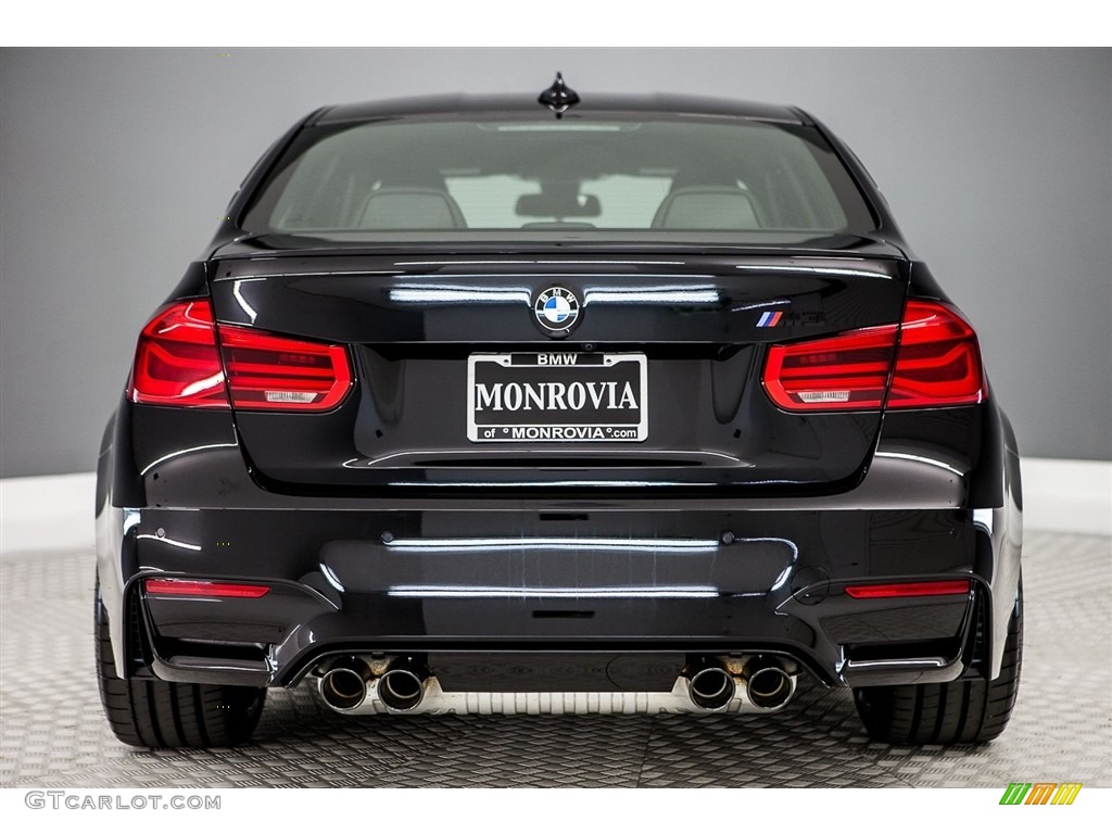 2018 M3 Sedan - Black Sapphire Metallic / Black photo #4