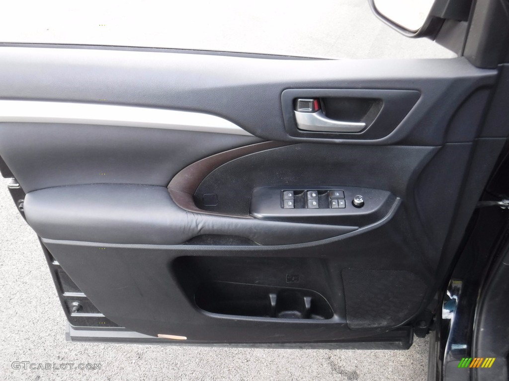 2015 Highlander XLE AWD - Attitude Black Metallic / Black photo #12