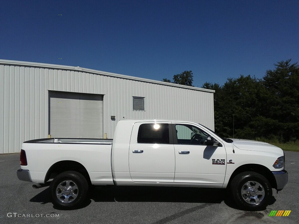 Bright White 2018 Ram 2500 SLT Mega Cab 4x4 Exterior Photo #122635516