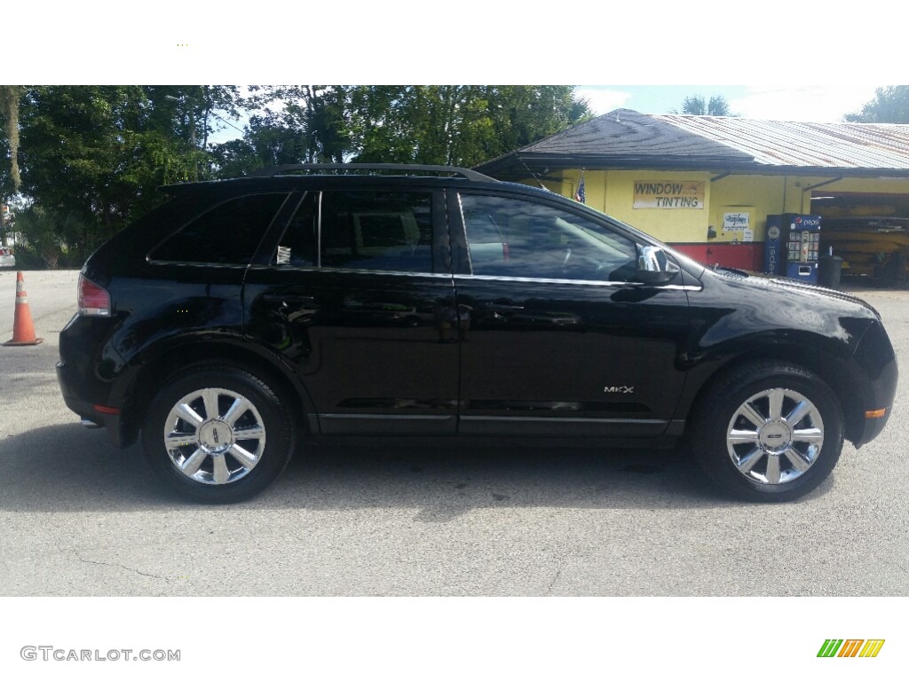 2007 MKX  - Black / Charcoal Black photo #2