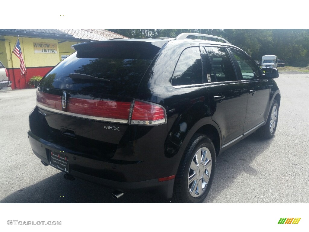 2007 MKX  - Black / Charcoal Black photo #3