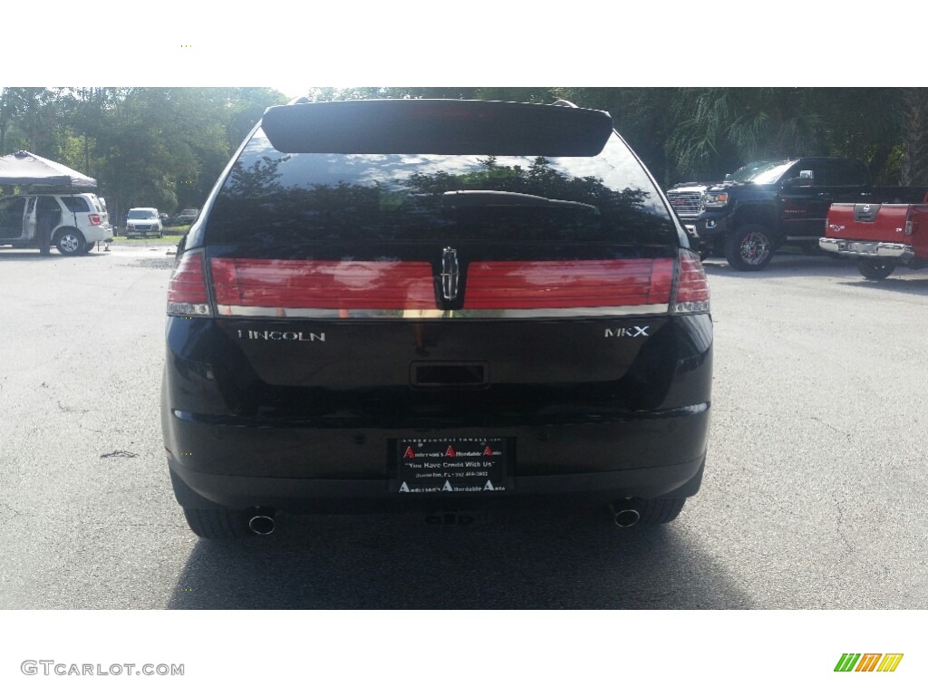 2007 MKX  - Black / Charcoal Black photo #4