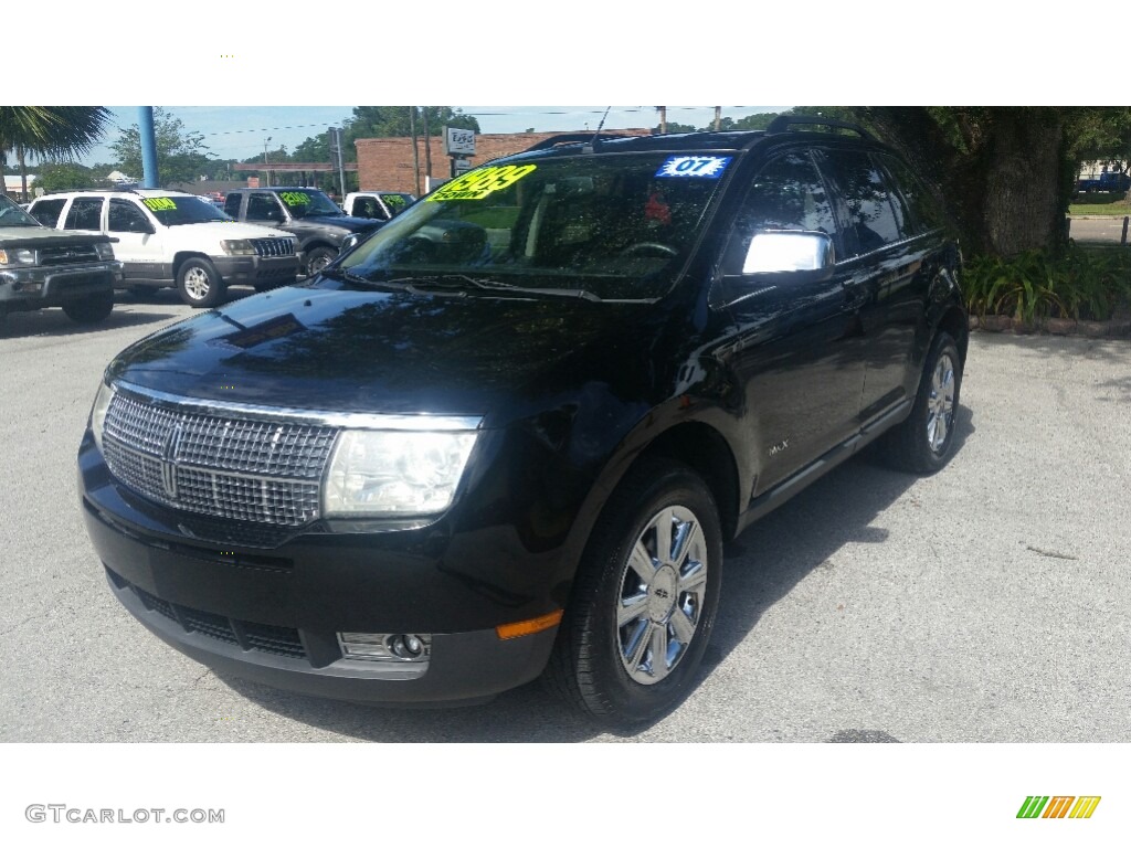 2007 MKX  - Black / Charcoal Black photo #7