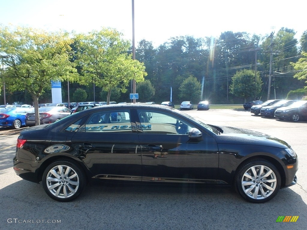 2017 A4 2.0T Premium quattro - Mythos Black Metallic / Atlas Beige photo #6