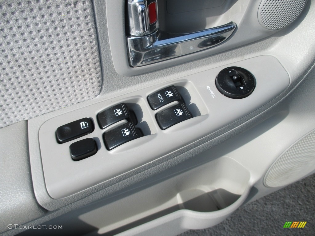 2007 Spectra LX Sedan - Ice Blue / Gray photo #14