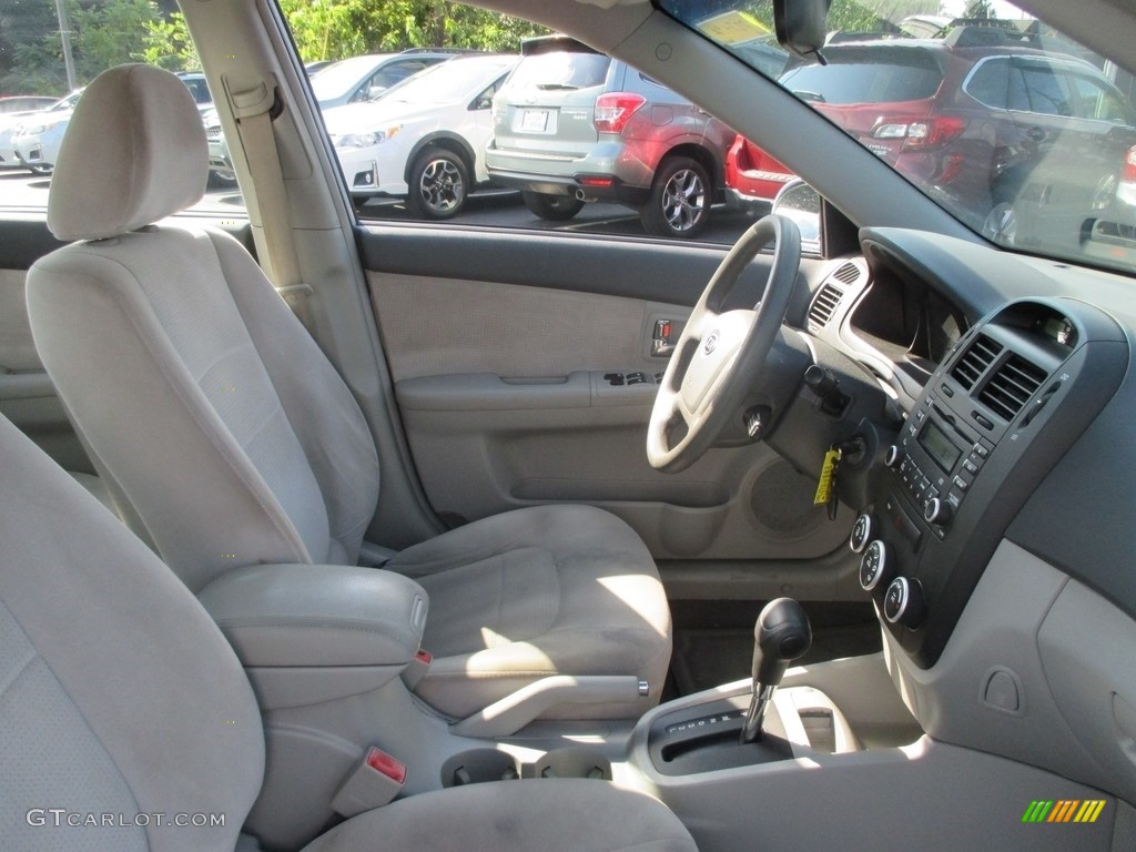 2007 Spectra LX Sedan - Ice Blue / Gray photo #16