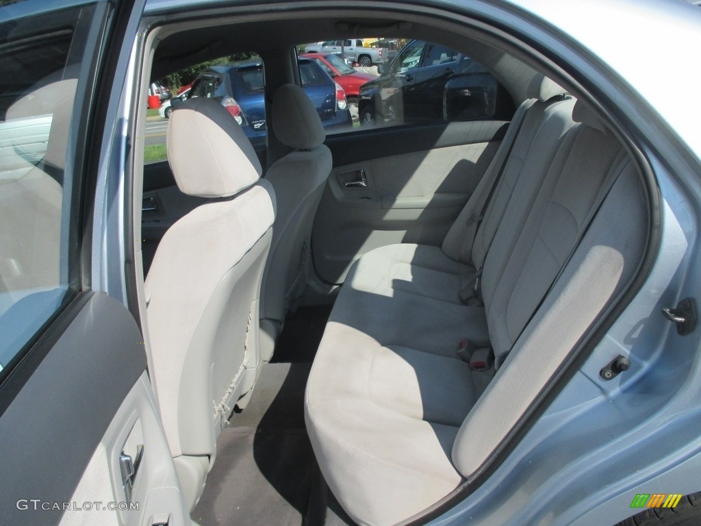 2007 Spectra LX Sedan - Ice Blue / Gray photo #20