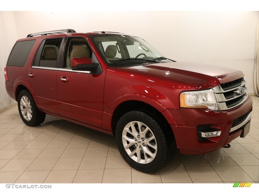Ruby Red Metallic 2016 Ford Expedition Limited 4x4 Exterior Photo #122640174