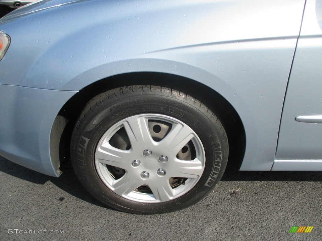 2007 Spectra LX Sedan - Ice Blue / Gray photo #21