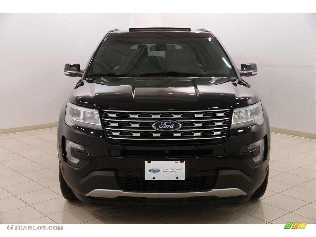 2016 Explorer Limited 4WD - Shadow Black / Ebony Black photo #2