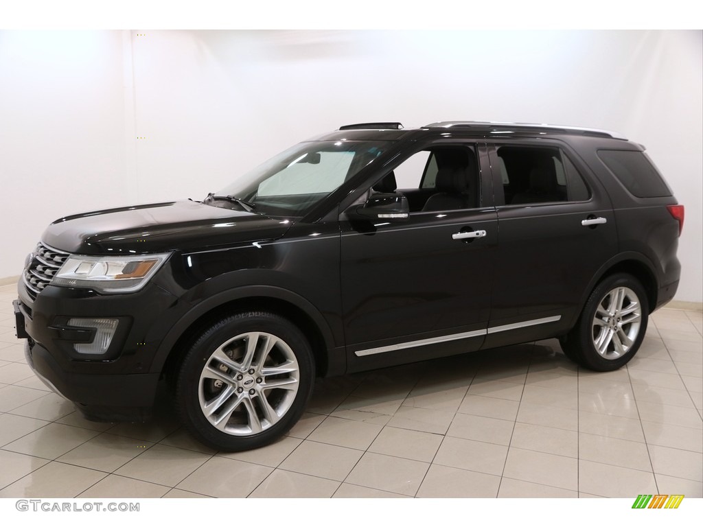 2016 Explorer Limited 4WD - Shadow Black / Ebony Black photo #3
