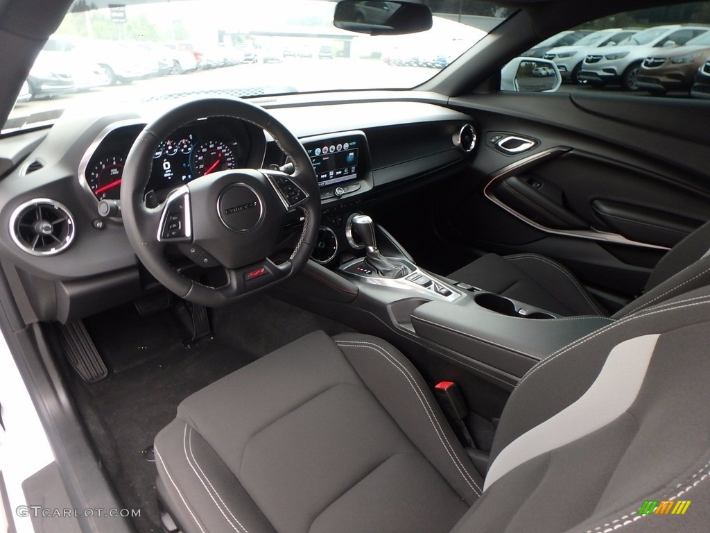 Jet Black Interior 2016 Chevrolet Camaro SS Coupe Photo #122642086