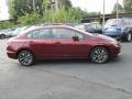 2014 Crimson Pearl Honda Civic EX Sedan  photo #5