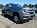 2018 Satin Steel Metallic Chevrolet Colorado WT Crew Cab 4x4  photo #1