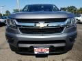 2018 Satin Steel Metallic Chevrolet Colorado WT Crew Cab 4x4  photo #2