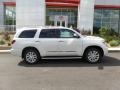 Blizzard White Pearl 2018 Toyota Sequoia Platinum 4x4 Exterior