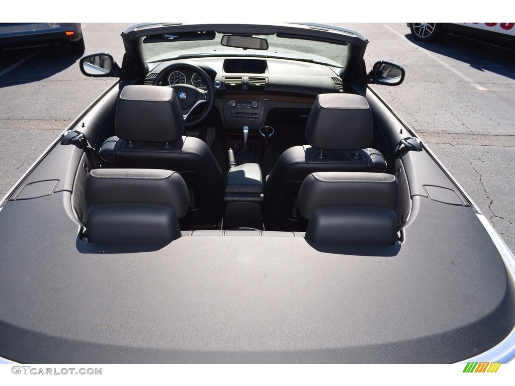 2012 1 Series 128i Convertible - Alpine White / Black photo #8