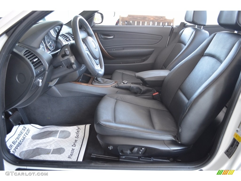 2012 1 Series 128i Convertible - Alpine White / Black photo #14