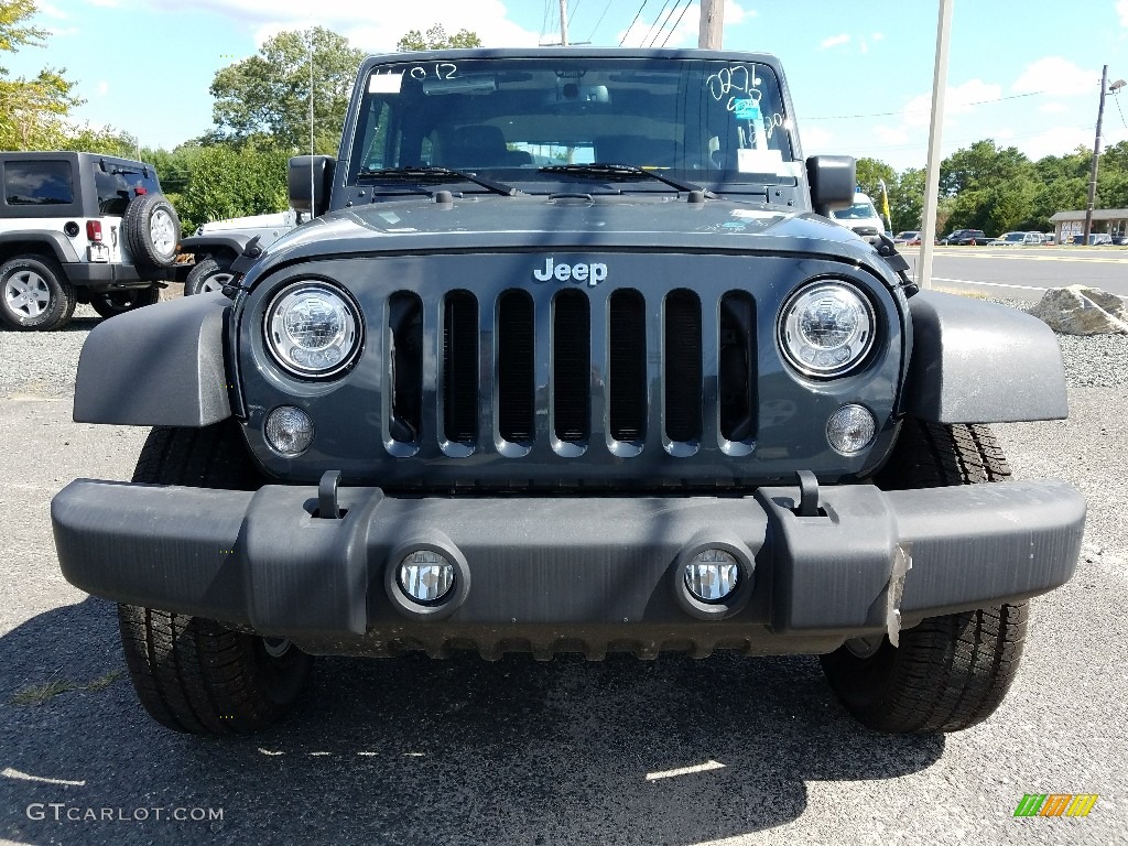 2017 Wrangler Sport 4x4 - Rhino / Black photo #2