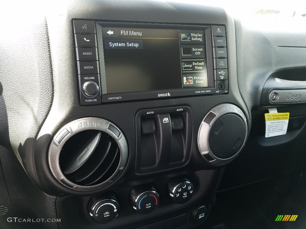 2017 Wrangler Sport 4x4 - Rhino / Black photo #10
