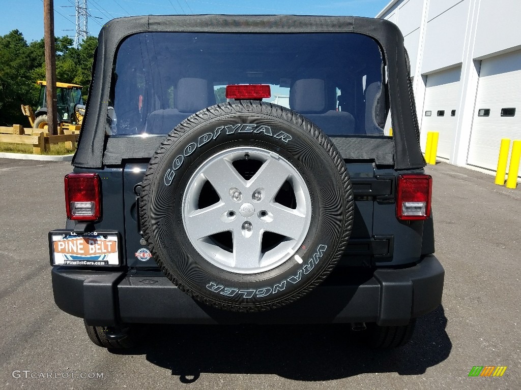 2017 Wrangler Sport 4x4 - Black / Black photo #5