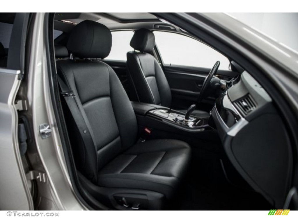 2015 5 Series 528i Sedan - Cashmere Silver Metallic / Black photo #6