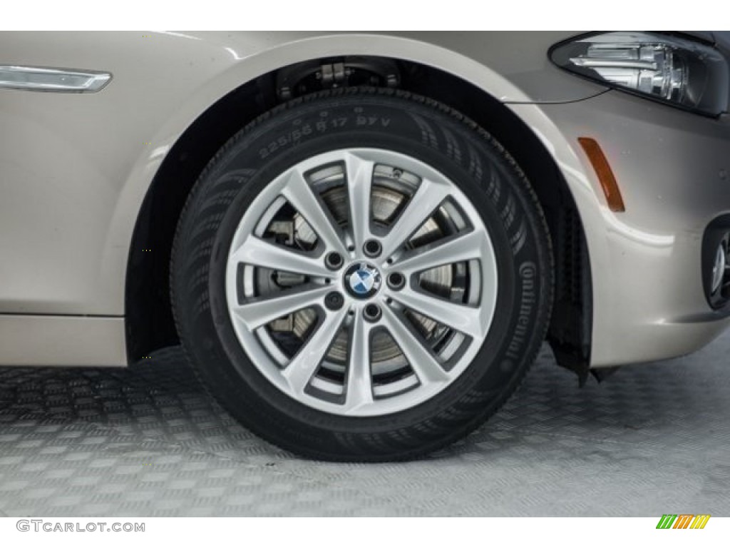 2015 5 Series 528i Sedan - Cashmere Silver Metallic / Black photo #8