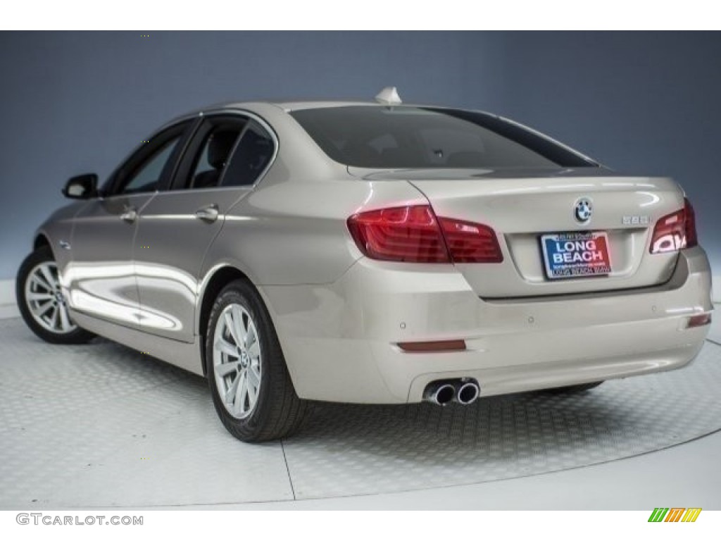 2015 5 Series 528i Sedan - Cashmere Silver Metallic / Black photo #10