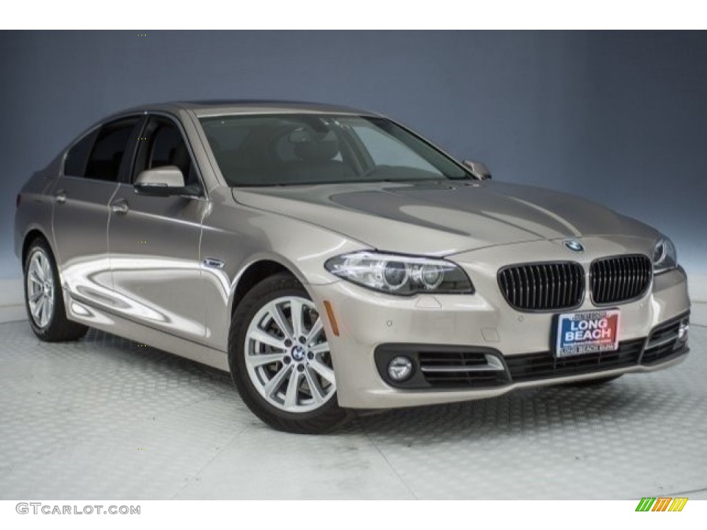 2015 5 Series 528i Sedan - Cashmere Silver Metallic / Black photo #12