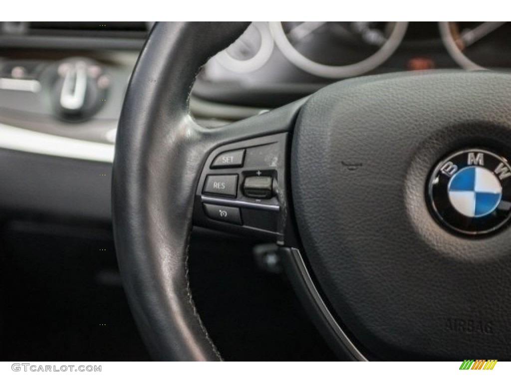 2015 5 Series 528i Sedan - Cashmere Silver Metallic / Black photo #13
