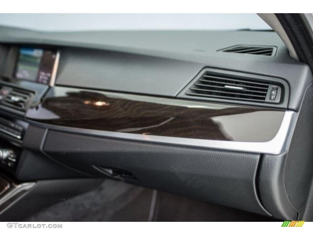 2015 5 Series 528i Sedan - Cashmere Silver Metallic / Black photo #21