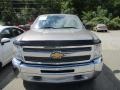 2013 Graystone Metallic Chevrolet Silverado 1500 Work Truck Regular Cab 4x4  photo #3