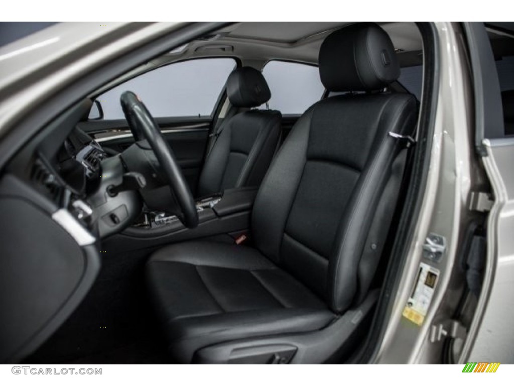 2015 5 Series 528i Sedan - Cashmere Silver Metallic / Black photo #25