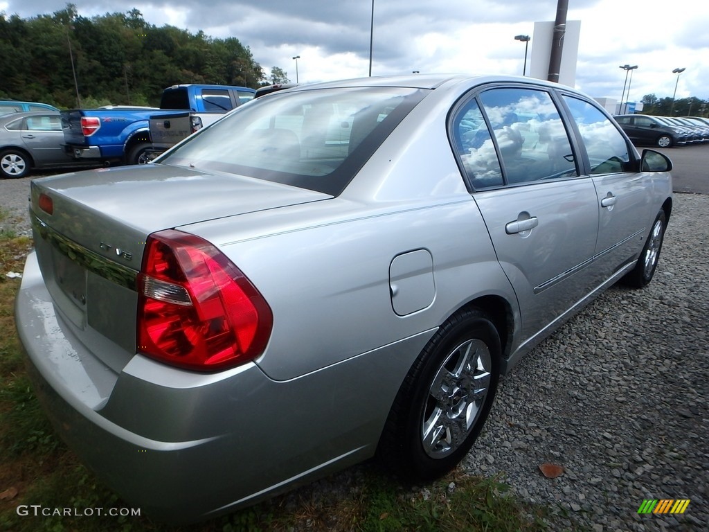 2006 Malibu LT V6 Sedan - Silverstone Metallic / Ebony Black photo #3