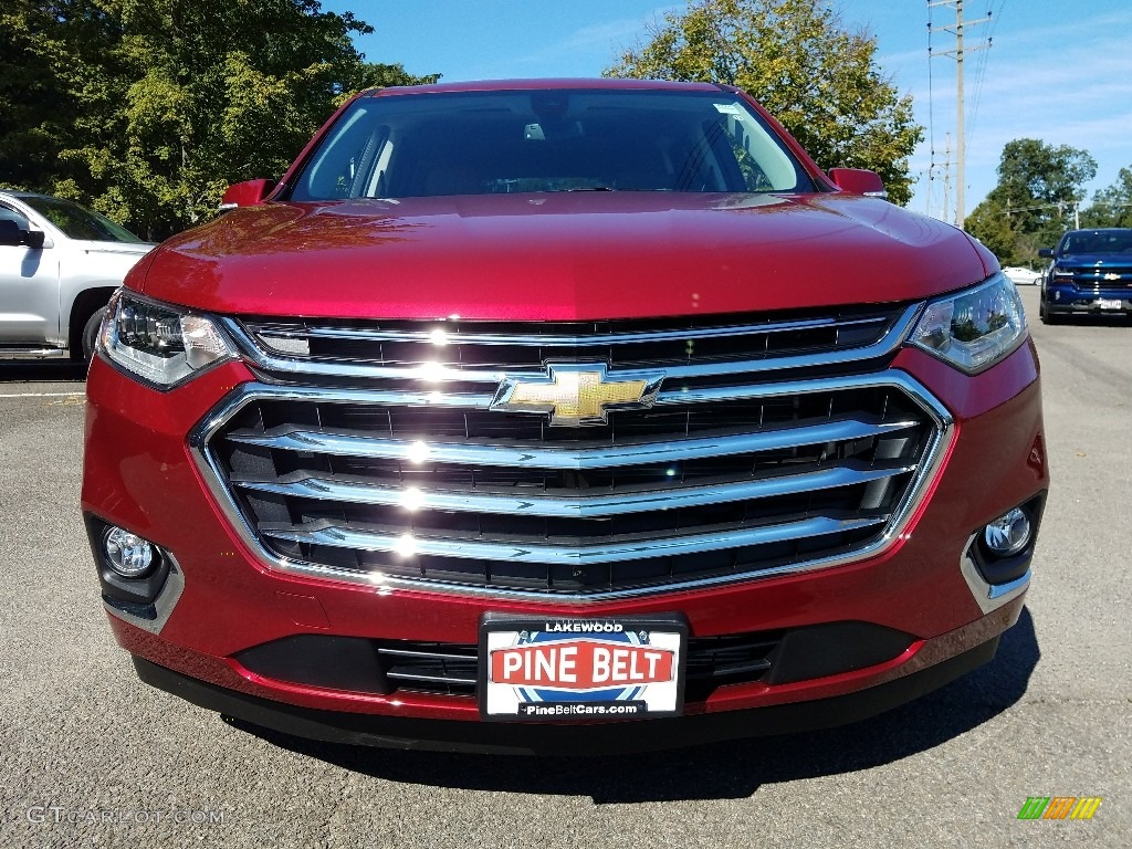 2018 Traverse High Country AWD - Cajun Red Tintcoat / High Country Jet Black/Loft Brown photo #2