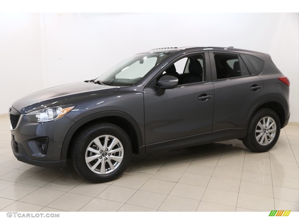 2015 CX-5 Touring AWD - Meteor Gray Mica / Black photo #3