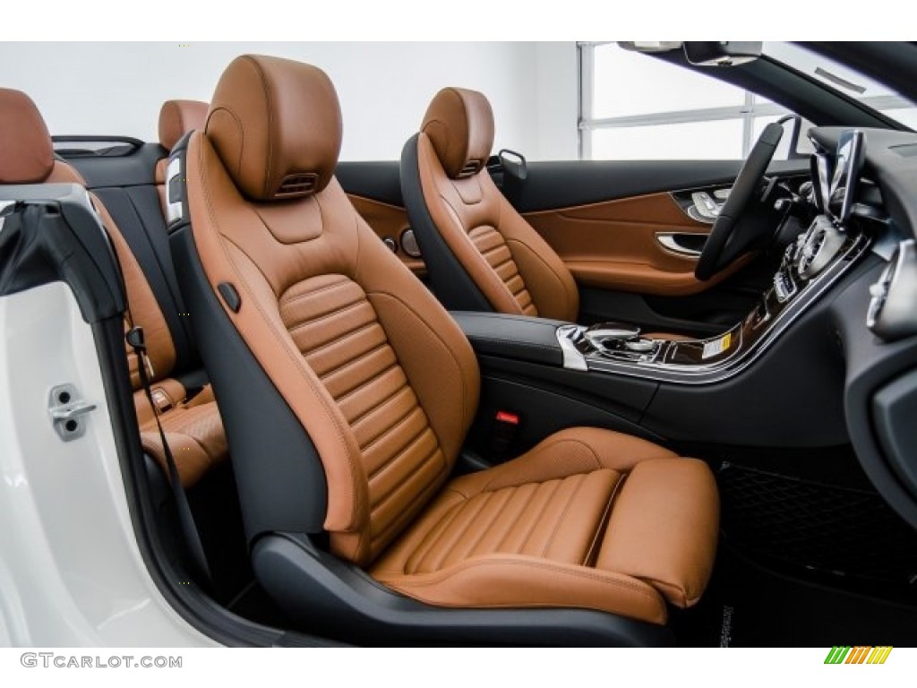 Saddle Brown/Black Interior 2018 Mercedes-Benz C 300 Cabriolet Photo #122655836