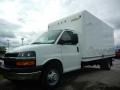 Summit White - Express Cutaway 3500 Work Van Photo No. 1