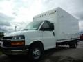 2017 Summit White Chevrolet Express Cutaway 3500 Work Van  photo #1