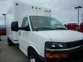 Summit White - Express Cutaway 3500 Work Van Photo No. 2